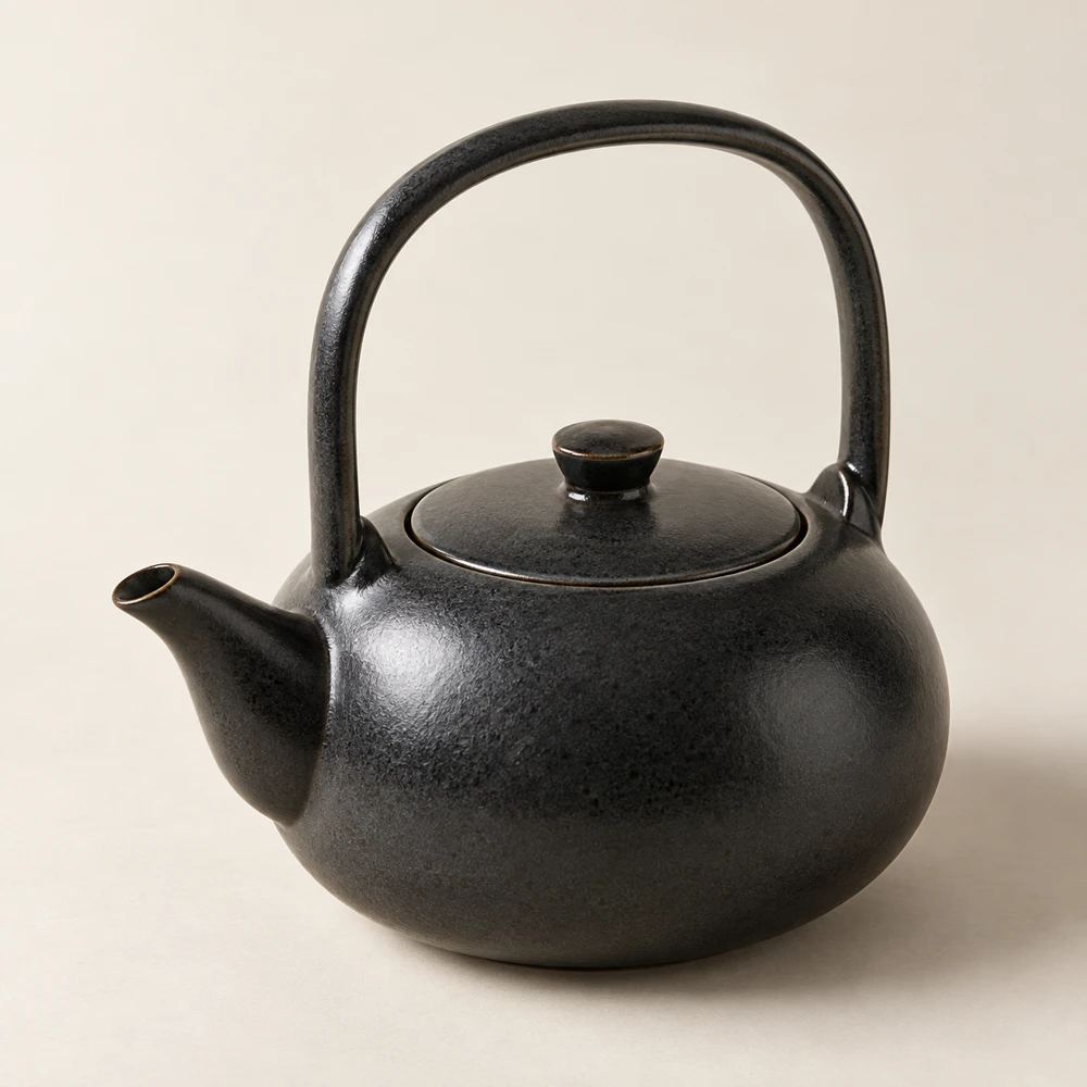 Ink Arch Teapot in Ink