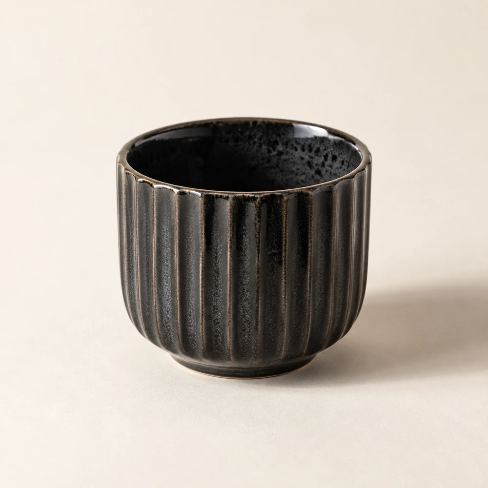 Ink Ridge Teacup in Ink